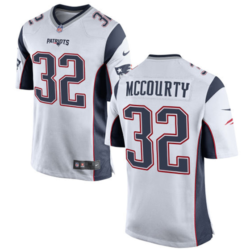 Patriots #32 Devin McCourty White Youth Stitched New Elite Jersey