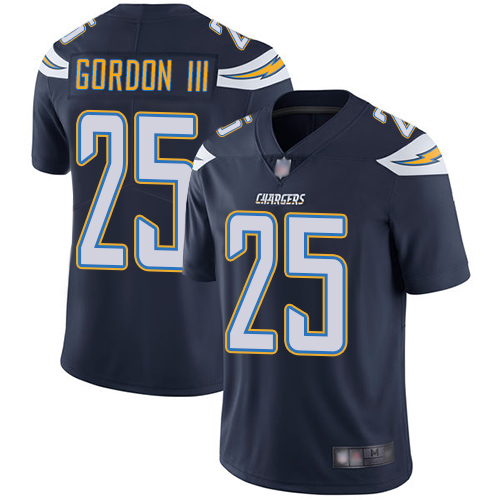 Los Angeles Chargers #25 Melvin Gordon III Navy Blue Team Color Men's Stitched Vapor Untouchable Limited Jersey Men's