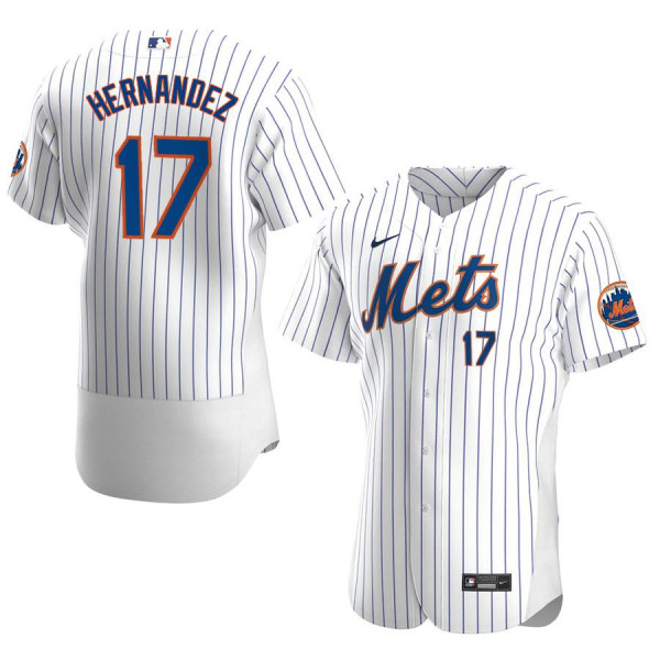 Men's New York Mets 17 Authentic White Home 2020 Keith Hernandez Jersey