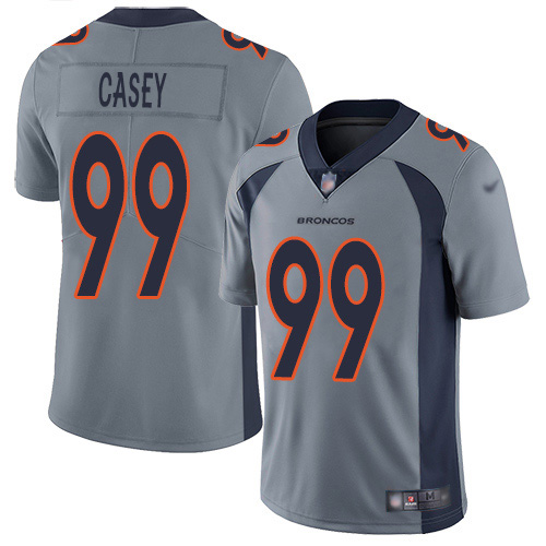 Denver Broncos #99 Jurrell Casey Gray Youth Stitched Limited Inverted Legend Jersey Youth