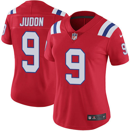Patriots #9 Matt Judon Red Alternate Women's Stitched Vapor Untouchable Limited Jersey