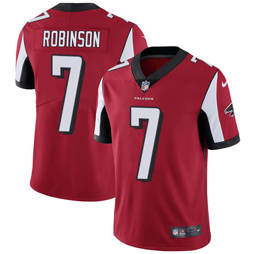 Falcons #7 Bijan Robinson Red Team Color Stitched Youth Vapor Untouchable Limited Jersey