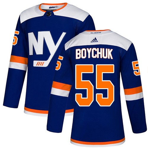 Adidas New York Islanders #55 Johnny Boychuk Blue Authentic Alternate Stitched Jersey Men's