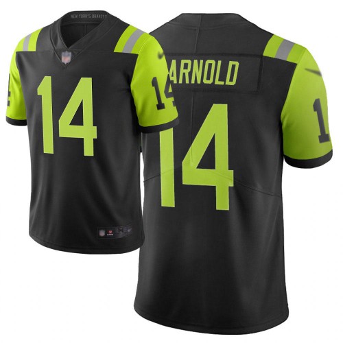New York Jets #14 Sam Darnold Black Men's Stitched Limited City Edition Jersey Men's
