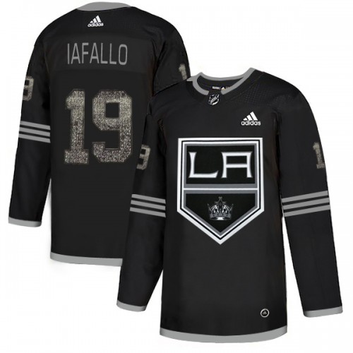 Adidas Los Angeles Kings #19 Alex Iafallo Black Authentic Classic Stitched Jersey Men's