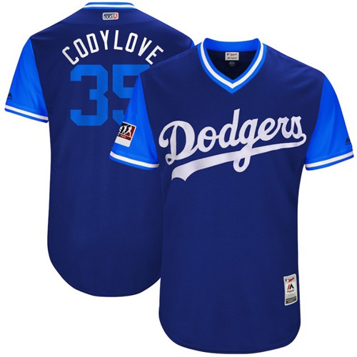 Los Angeles Dodgers #35 Cody Bellinger Royal 