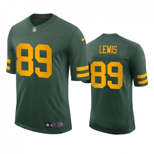 Green Bay Green Bay Packers #89 Marcedes Lewis Men's Alternate Vapor Limited Player Jersey - Green Men's