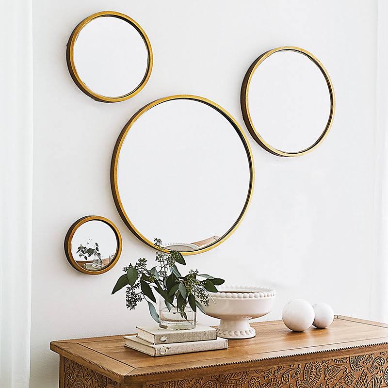 Ava Convex Mirror 25x22 - Ballard Designs