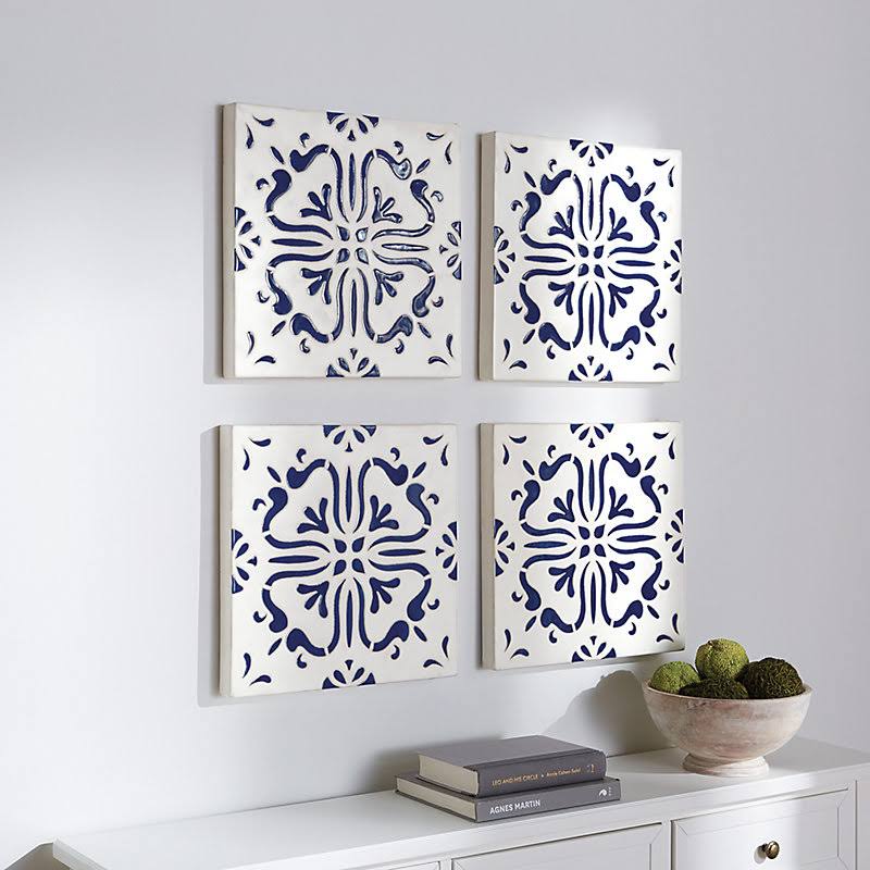 Westport Ceramic Wall Plaque - Ballard Designs