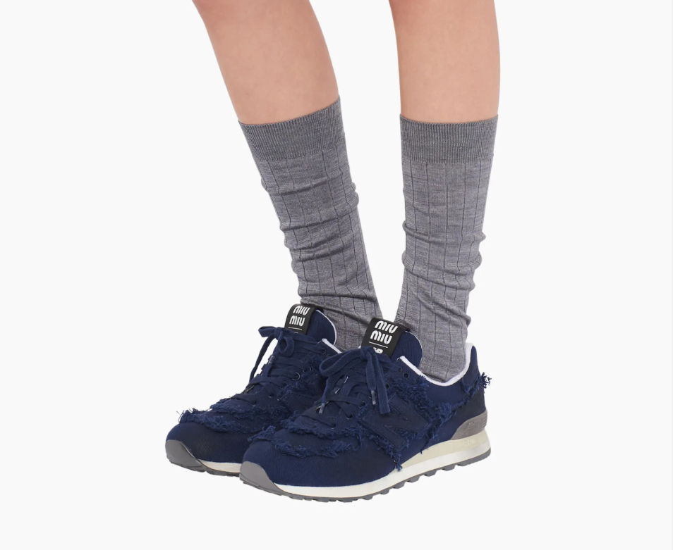 New Balance 574 Miu Miu Denim Royal Blue (Be careful about the size!!)