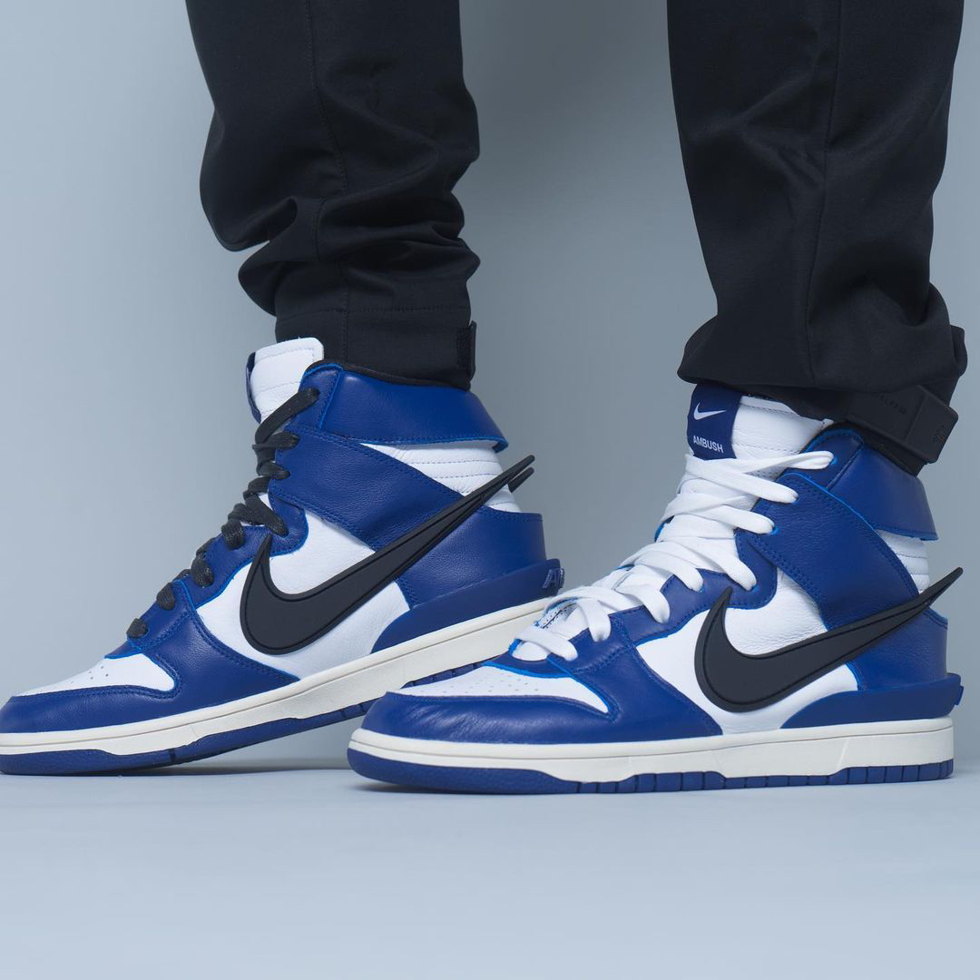 Nike Dunk High AMBUSH Deep Royal