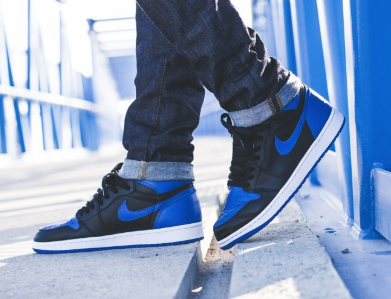 Jordan 1 Retro Black Royal Blue 2017