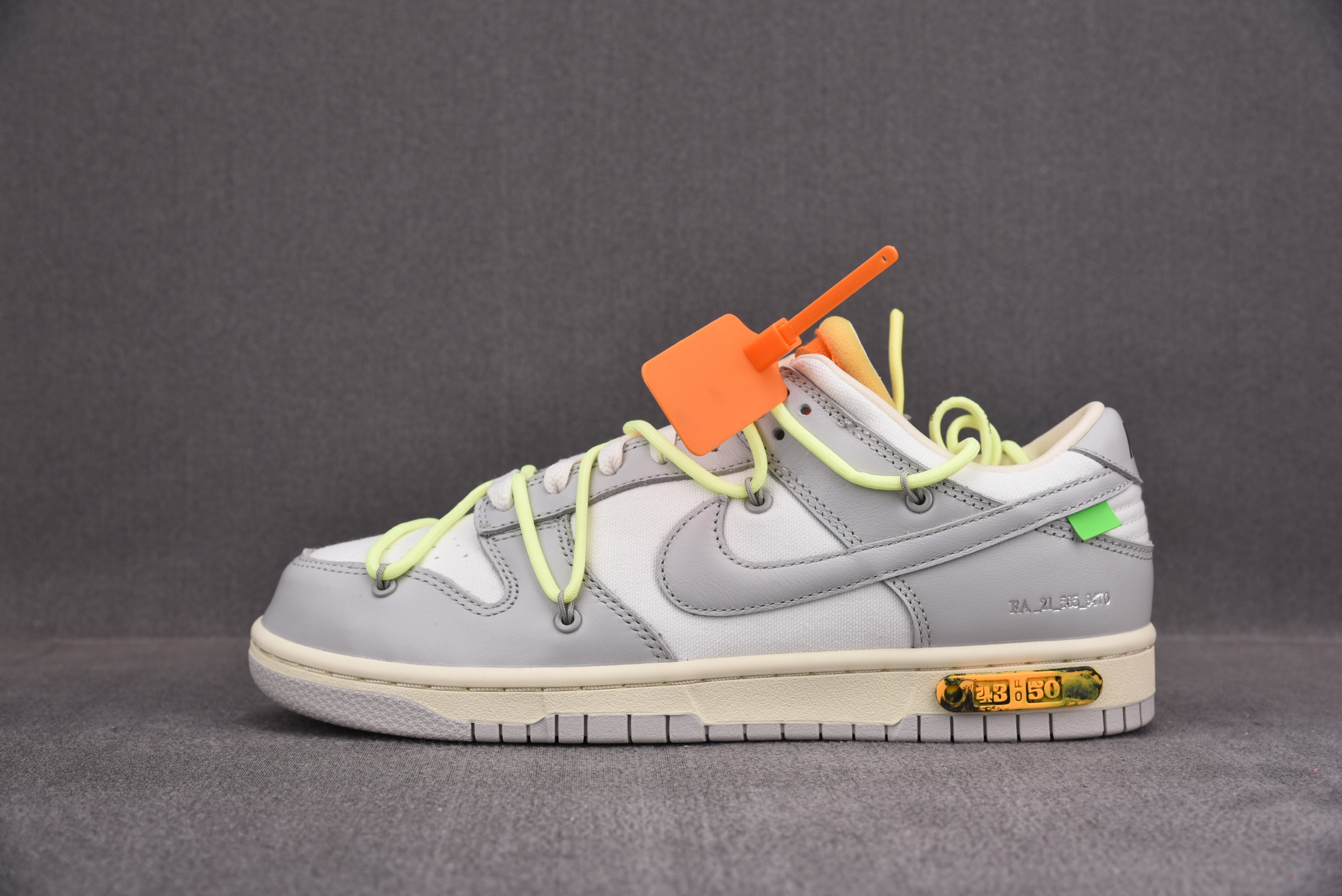 Nike Dunk Low Off-White Lot 43
