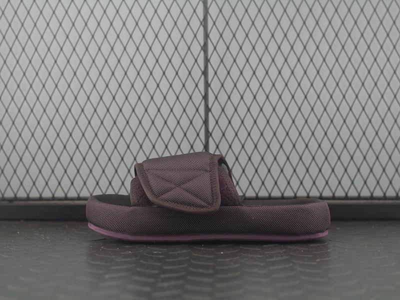 Yeezy Supply Nylon Slipper Oxblood