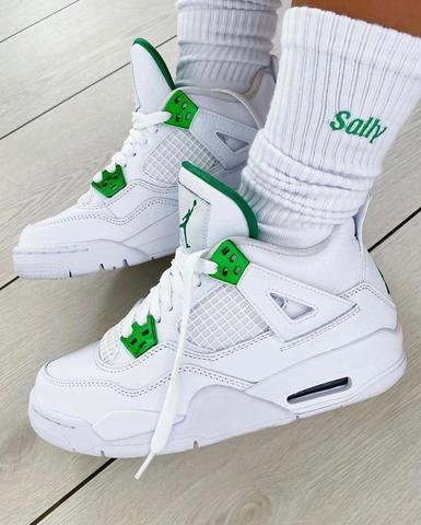 Jordan 4 Retro Metallic Green