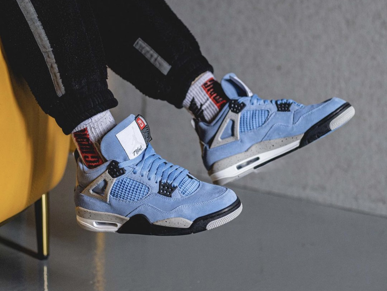 【Clearance】 Air Jordan 4 University Blue（US8.5）