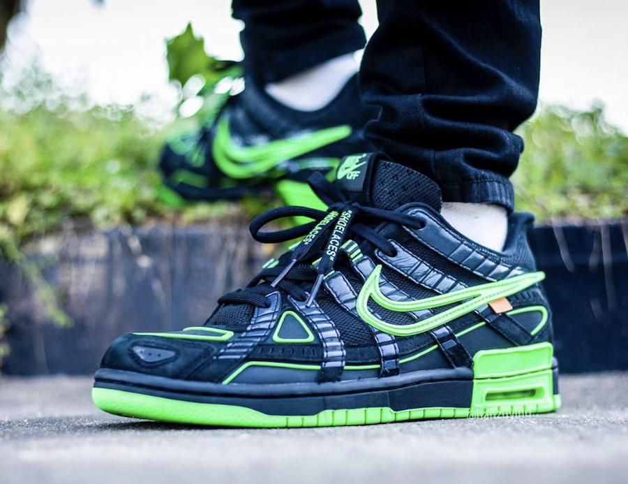 Nike Air Rubber Dunk Off-White Green Strike