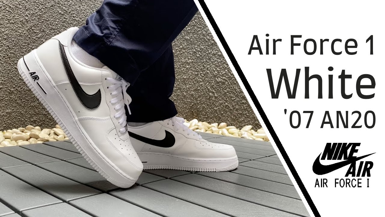 Nike Air Force 1 Low White Black (2020)