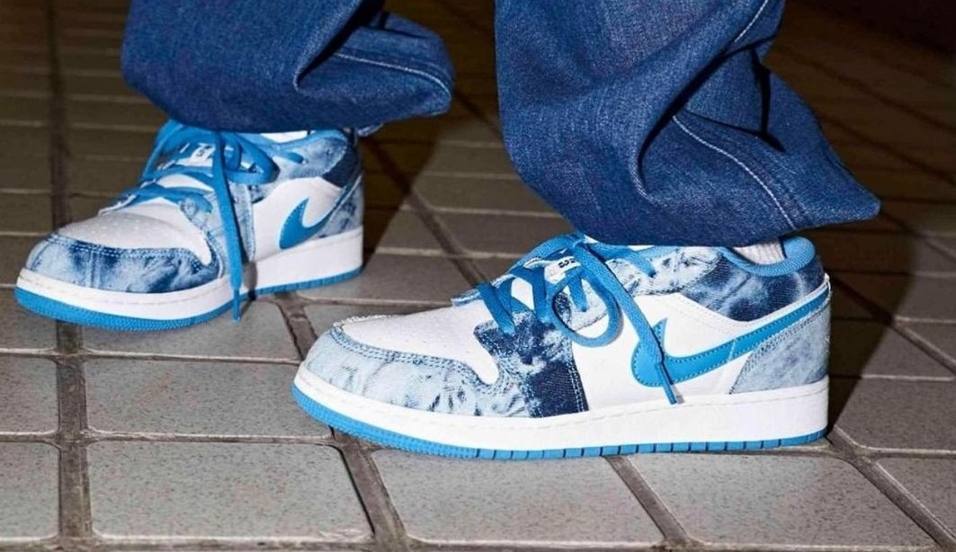 Jordan 1 Low Washed Denim