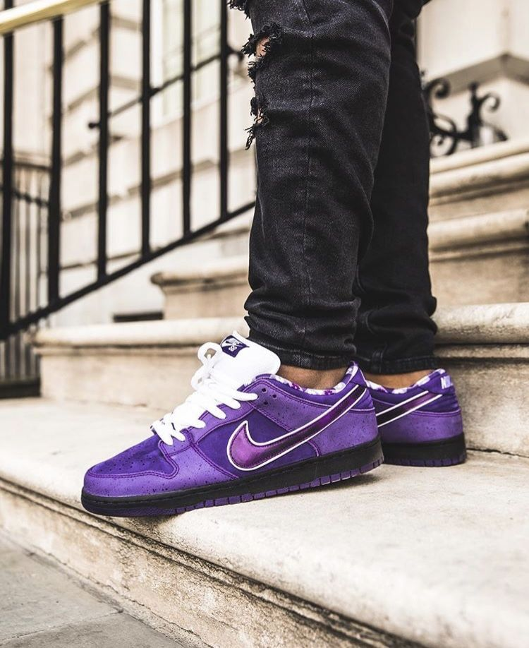 Nike SB Dunk Low Concepts Purple Lobster Regular Box
