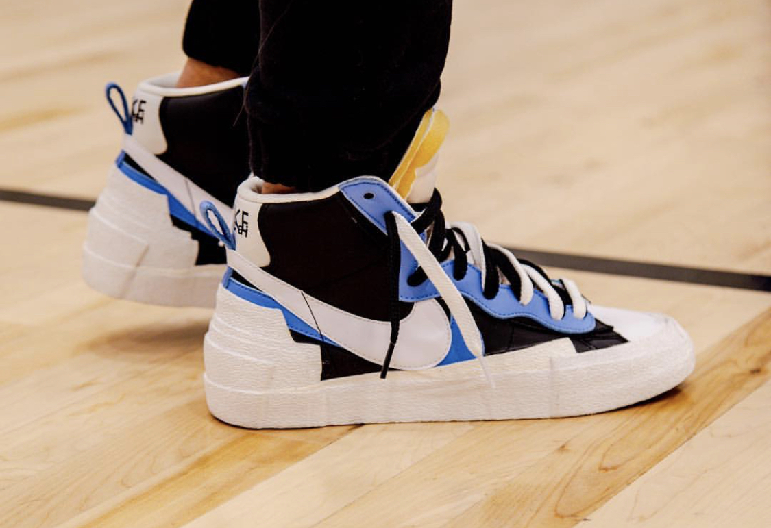 Nike Blazer High sacai White Black Legend Blue