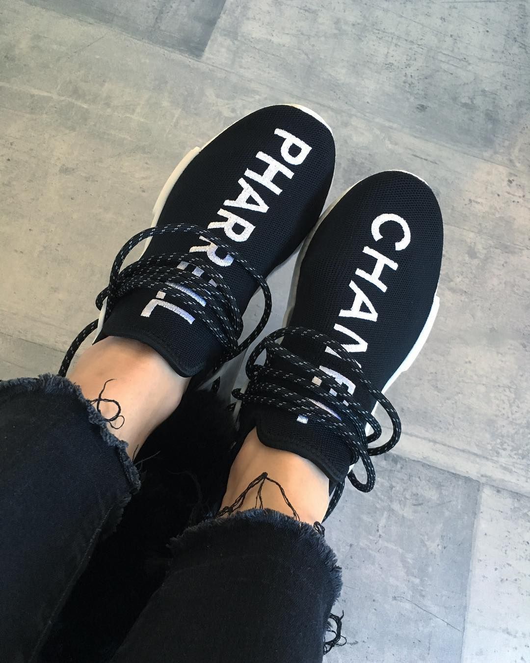 Pharrell x Chanel x NMD Human Race Trail 'Chanel'