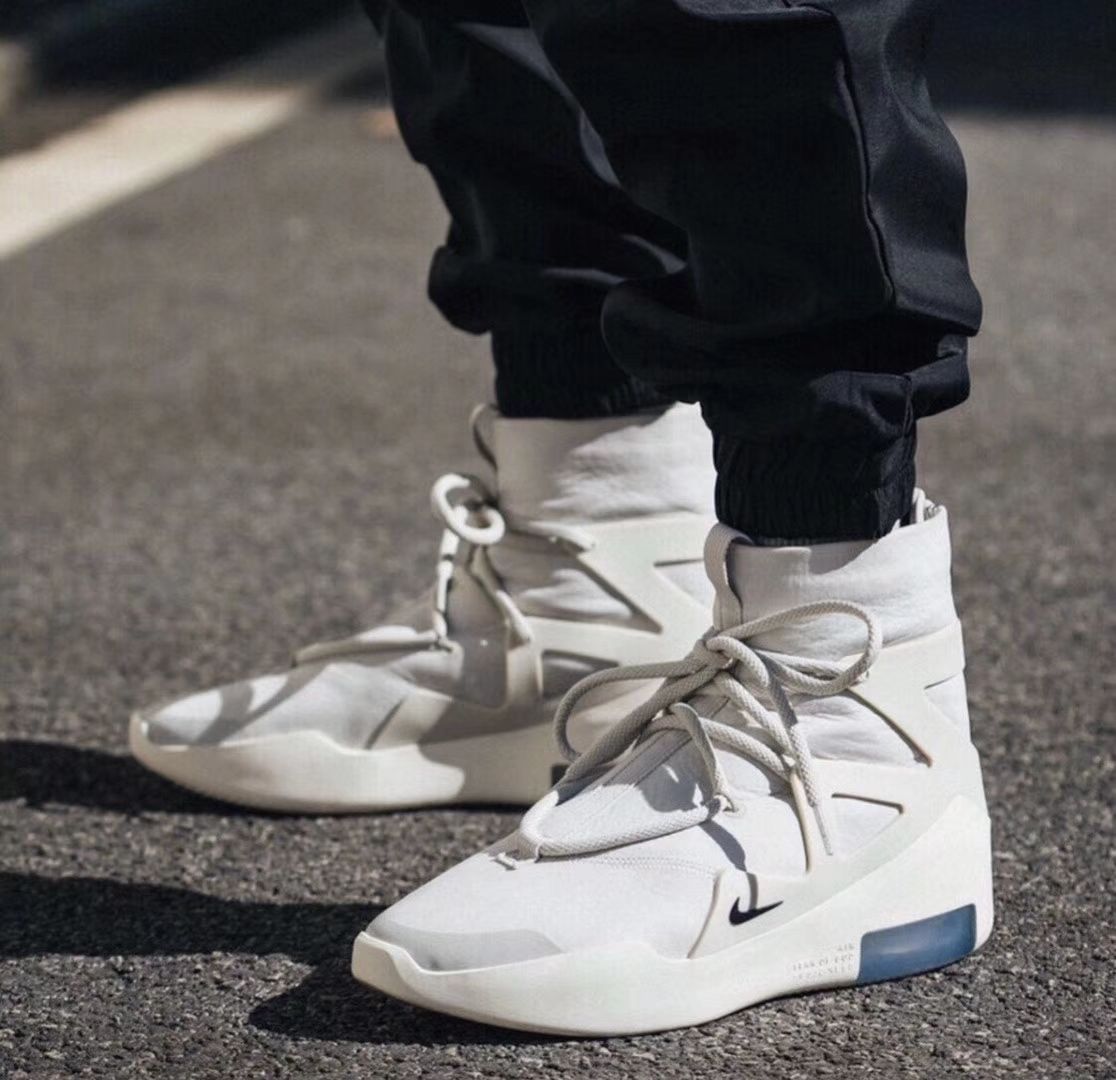 Nike Air Fear Of God 1 Sail Black