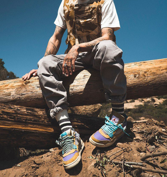 Jordan 4 Retro SP 30th Anniversary Union Desert Moss