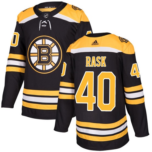Adidas Boston Bruins #40 Tuukka Rask Black Home Authentic Youth Stitched Jersey Youth