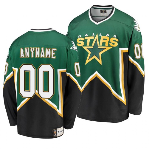 Dallas Stars Custom Kelly Green Men's Heritage Premier Breakaway Jersey