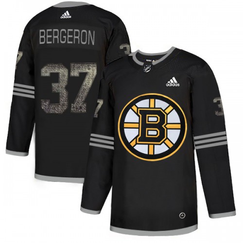 Adidas Boston Bruins #37 Patrice Bergeron Black Authentic Classic Stitched Jersey Men's