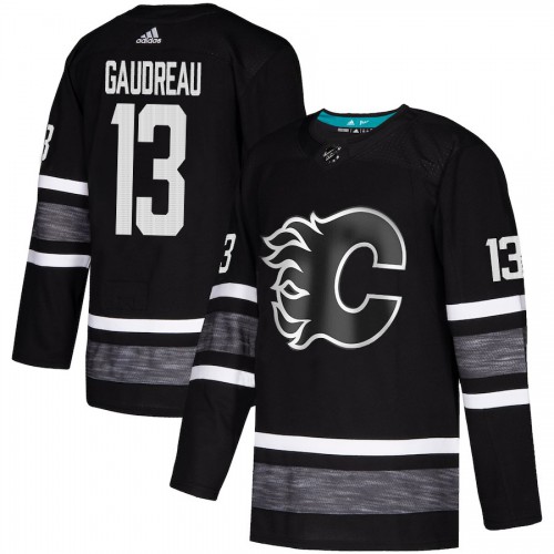 Adidas Calgary Flames #13 Johnny Gaudreau Black Authentic 2019 All-Star Stitched Youth Jersey Youth