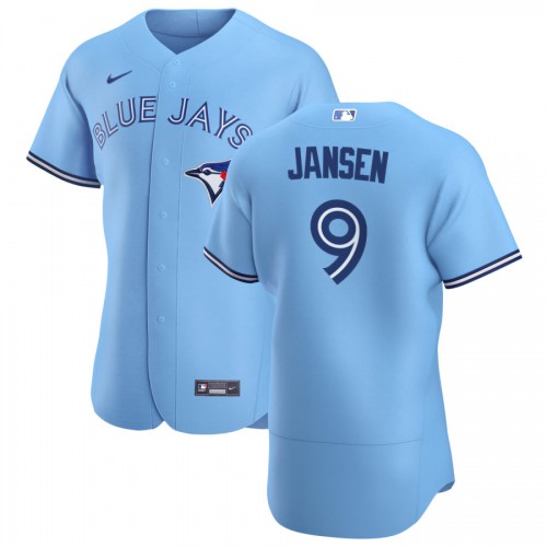 Toronto Toronto Blue Jays #9 Danny Jansen Men's Light Blue Alternate 2020 Authentic Player Jersey Men's