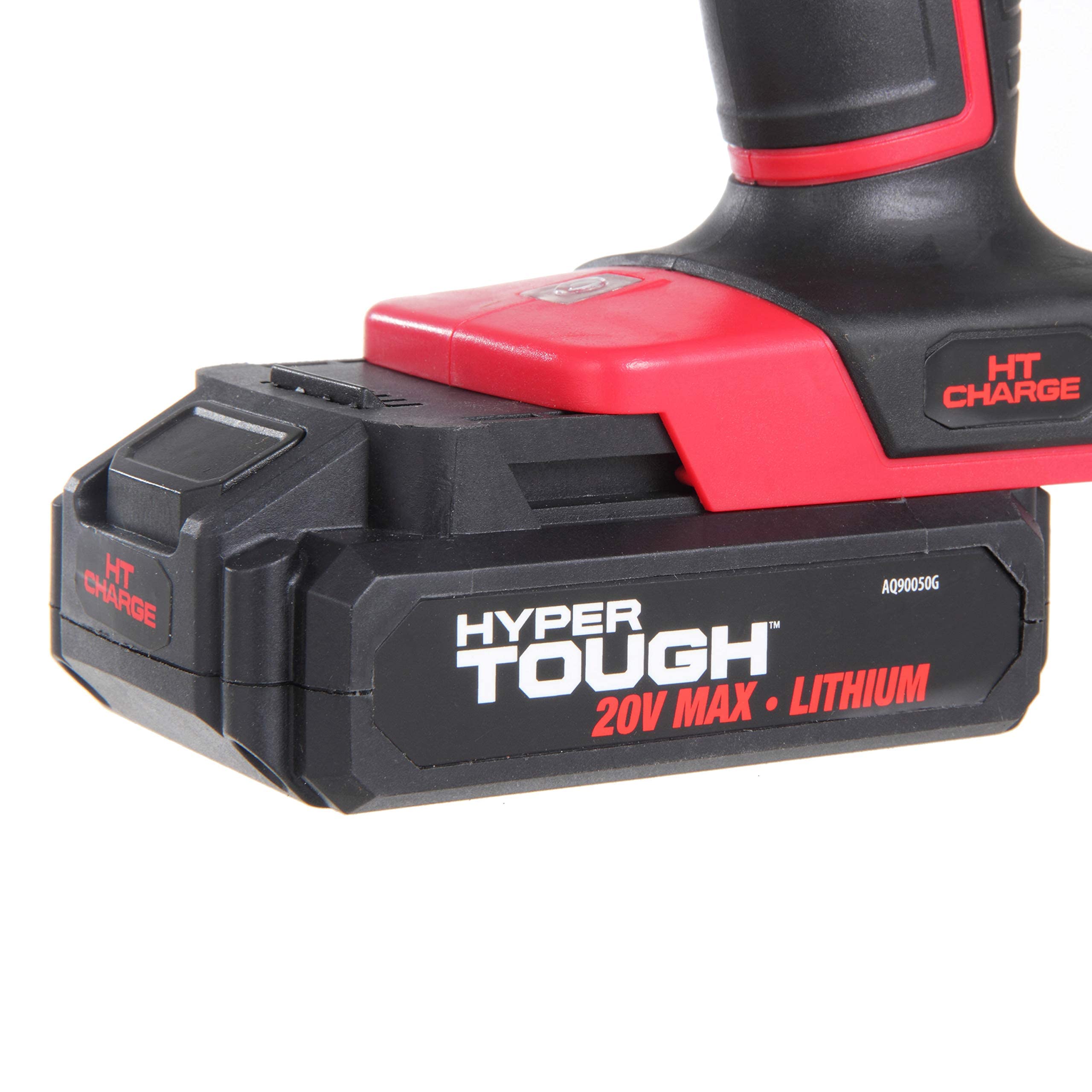 testHyper Tough HT Charge 20-Volt 2.0-Amp Lithium-ion Power Tool Battery, AQ90051G